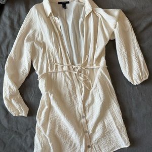 Forever 21 beige dress